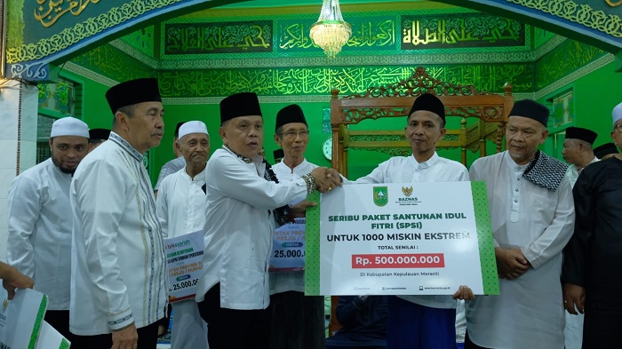 Plt Bupati H. Asmar Dampingi Safari Ramadhan Gubri Syamsuar di Meranti